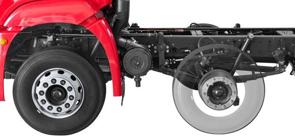 2 ° EIXO DIRECIONAL CAMINHÃO